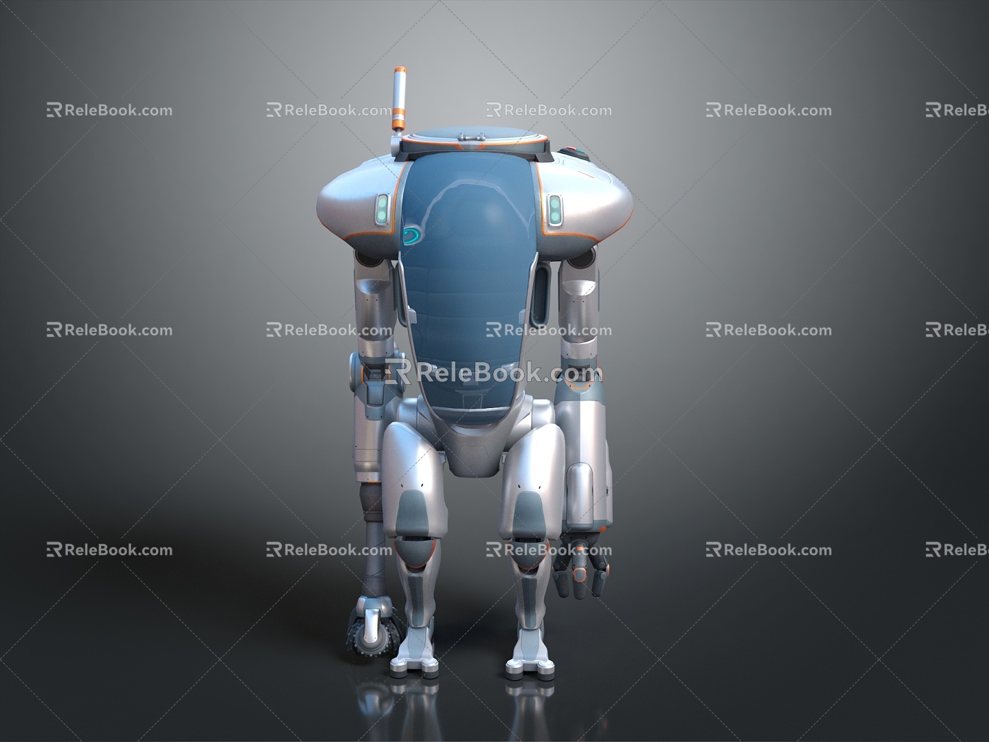 Mecha Warrior Mecha Soldier Machine Armor Mechanical Armor 3d model