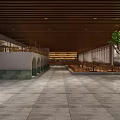 Two Dome Shaped SPA Saunas With Stone Walls Wooden Doors Central Tree And Night View