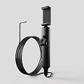 Black Durable Industrial Equipment Design With Coil Structure And Metal Rod Component