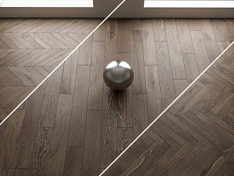 Modern Flooring Wood Flooring 3d model