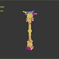 Columns Stone Columns Stone Columns Old Columns Roman Columns Roman Columns Classical Columns Greek Columns 3d model
