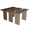 Modern Light Wood Console Table With Clean Lines And Simple Design For Home Decor