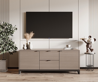 Modern TV Cabinet 3d model