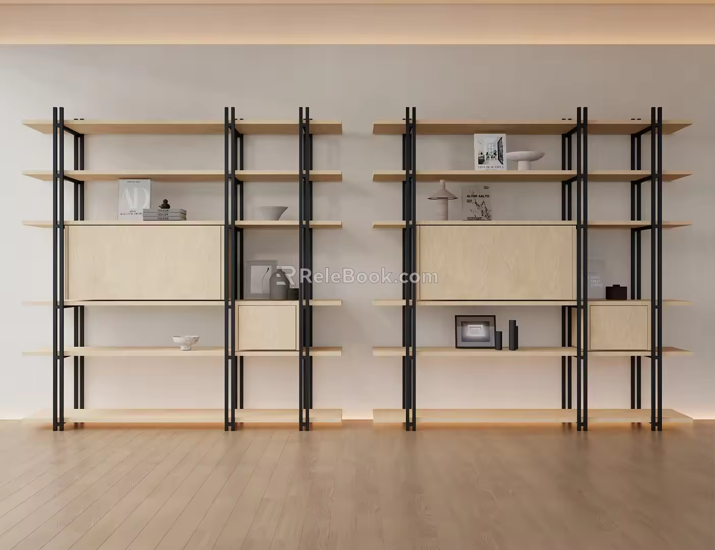 Bookshelf Bookcase 3d model