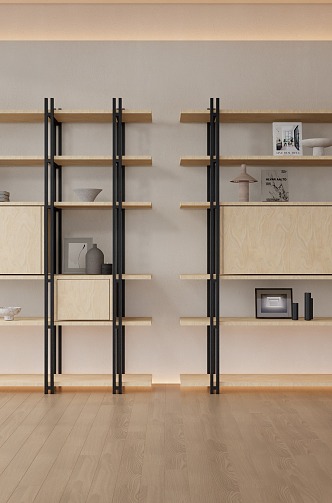 Bookshelf Bookcase 3d model