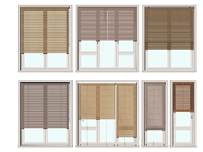 modern blinds shutters roller blinds bamboo curtain window model