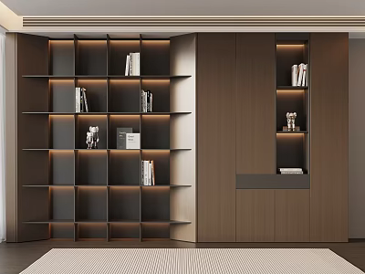 Modern Italian Minimalist Bookcase