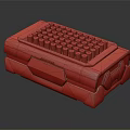 modern bullet pistol bullet 3d model