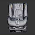 Blue Child Car Seat With Harness Straps And Comfortable Kid Friendly Design