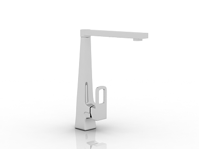 Modern faucet 3d model