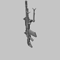 Control of weapons and rifles 3d model