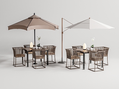 Modern outdoor tables and chairs model