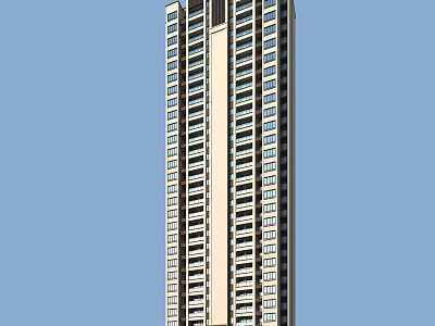 Residential High-rise Residential model