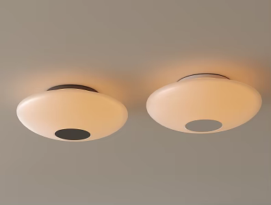 Modern Ceiling Lamp Bedroom Ceiling Lamp Cream Wind Ceiling Lamp Round Ceiling Lamp Children's Room Ceiling Lamp Flat Panel Lamp 3d model