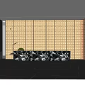 Modern Luxury Building Lobby Front Office Reception Front Office 3d model