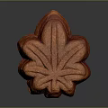 Delicious Orange Flower Shaped Cake With Textured Surface And Soft Interior
