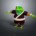 Frog Poison Frog Game Frog Reptile Cold Blooded Animal Reptile 3d model