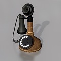 Candlestick Telephone 3d model