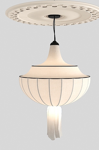 French chandelier 3d model