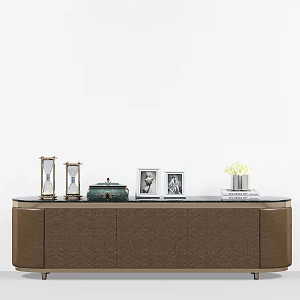 TV Cabinet Side Cabinet 3d model