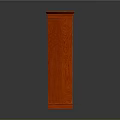 Red Wooden Bookcase With Multiple Shelves Filled With Books For Home