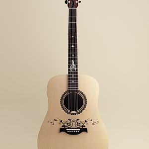 Modern Guitar 3d model