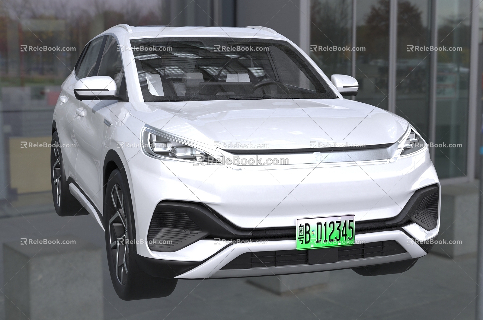 Hyundai BYD Yuan Plus Car New Energy Vehicle 3d model