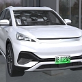 Hyundai BYD Yuan Plus Car New Energy Vehicle 3d model