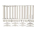 European Roman Column Roman Column Carved Column Carved 3d model