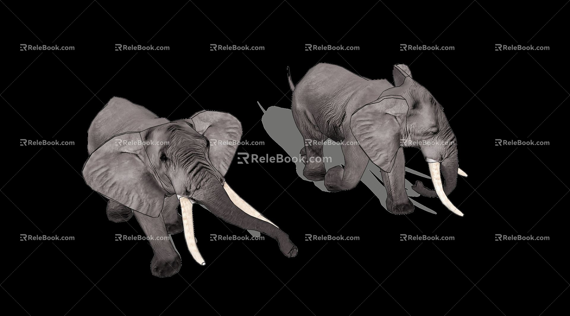 The Modern Elephant 3d model