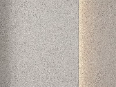 Gray And Beige Textured Wall Components With Smooth Surface Material 3d model