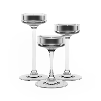 Candle Indoor Ornaments Tableware Ornaments 3d model