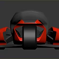 Futuristic Sci-Fi Concept Car With Sleek Aerodynamic Design And Futuristic Features
