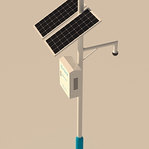 Modern Solar Antenna 3d model