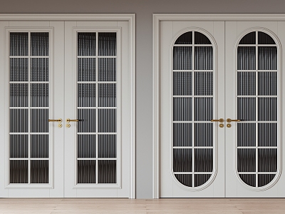 Modern double door model