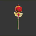 Scepter Ancient Scepter Cane Ancient Scepter Magic Scepter Metal Scepter Classical Scepter Magic Scepter 3d model