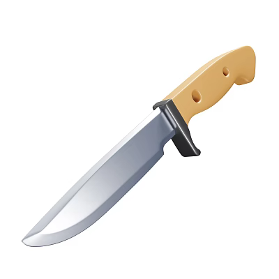 Modern Knife Pickle Knife Cartoon Knife 3d model Modern Knife Pickle Knife Cartoon Knife 3d model