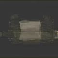 Tactical Handheld Device With Camouflage Design Digital Display Rotary Knob And Paper Notes For Navigation