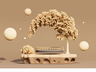Modern Meichen e-commerce Meichen 3d model