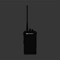 Black Wireless Motorola Doorbell With Antenna Screen Showing CH01 For Home Use