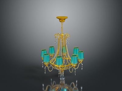 Chandelier Ceiling Lamp Living Room Chandelier Iron Chandelier Lighting Lamps Lighting Fixtures Furniture 3d model