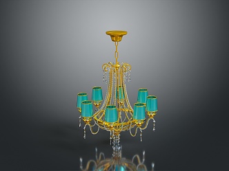 Chandelier Ceiling Lamp Living Room Chandelier Iron Chandelier Lighting Lamps Lighting Fixtures Furniture 3d model