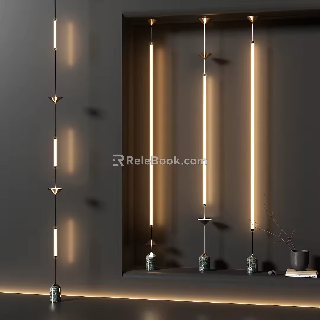 Floor lamp Decorative floor lamp Skyline lamp 3d model