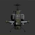 Aerospace Themed Camouflage Helicopter Model With Detailed Design And Scale Replica