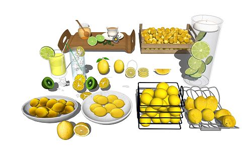 Modern Lemon 3d model