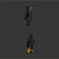 Gloves Handguard Realistic Model Cartoon Model PBR Model Game Model Game Items 3d model