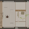 Modern partition 3d model