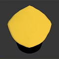 Yellow Taxi Driver Hat With Black And White Checkered Band And TAXI Logo