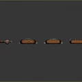 spade shovel farm tools fork tip shovel engineer shovel tools hardware tools 3d model
