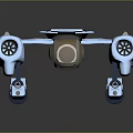 Futuristic Advanced Space Exploration Rover with Mechanical Legs for Cosmic Missions